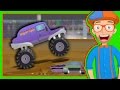 Monster Trucks For Children With Blippi The Monster Truck Song