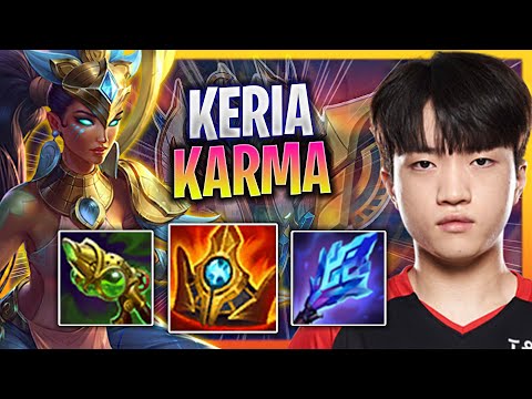 LEARN HOW TO PLAY KARMA SUPPORT LIKE A PRO! |T1 Keria Plays Karma Support vs Rakan! | Season 2023