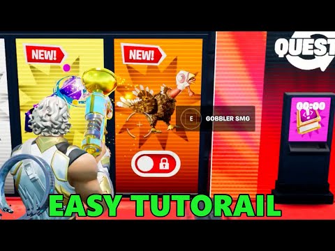 GOBBLER SMG LOCATIONS LOCATIONS | SUPER RED VS BLUE 2786-2114-8349 FORTNITE