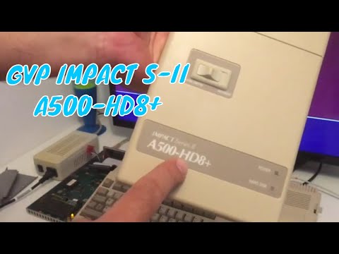 GVP Impact A500 HD8+ Series II Commodore Amiga 500 HD RAM Sidecar expantion