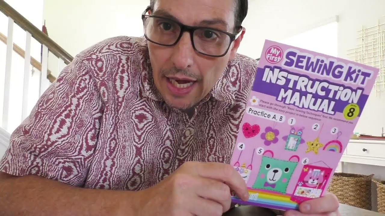 KRAFUN My First Sewing Kit for Beginner Kids Arts & Crafts