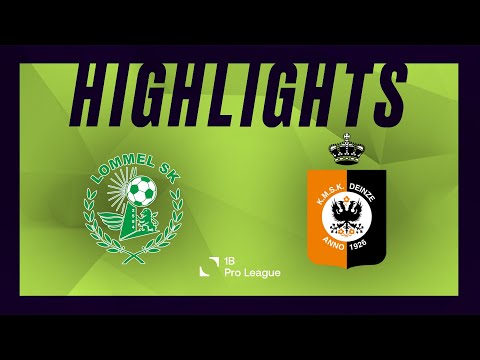 Lommel SK - KMSK Deinze moments forts