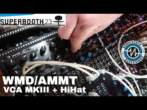 Superbooth 2023: WMD/AMMT - VCA Mark III - HiHat