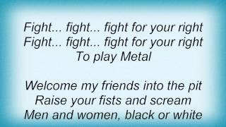Cryonic Temple - Heavy Metal Never Dies Lyrics