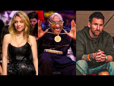 Celebrities at NBA Games !