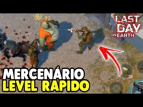 Mercenario Going Up Rapido Level in the Police Station - Last Day On Earth