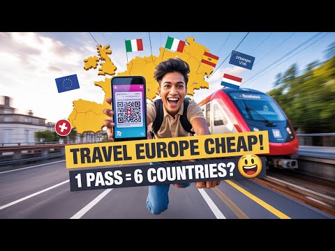 “EU Rail Pass HACK: How I Traveled 6 Countries CHEAP & Got My Schengen Visa! 🚄💥”