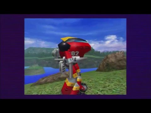 Sonic Adventure Playthrough pt38 - Catching Froggy/ Rescuing Amy (E-102 Gamma's Story)
