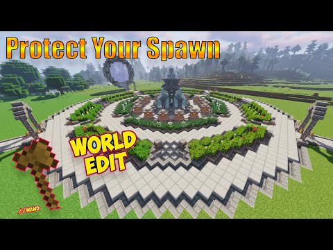 How To Protect Minecraft 1.17 Server Spawn & Deny-Mob Spawning (2021)