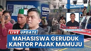 Temuan Pajak Rp1,07 Miliar Disorot, Mahasiswa Demo di Kantor Pajak Mamuju Kritik: Besaran Tak Wajar