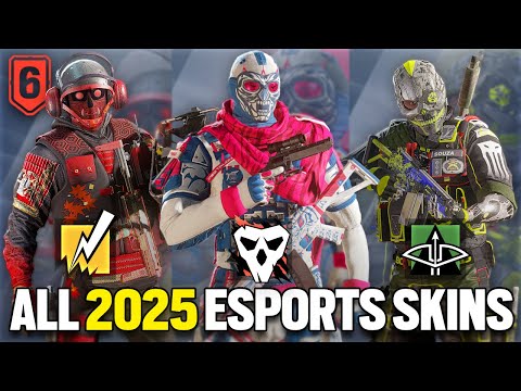 FIRST LOOK at NEW Esports Skins in SIEGE X!
