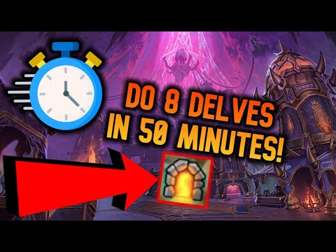 The FASTEST Delve to Farm - ONLY 5+ Minutes | TWW Patch 11.2