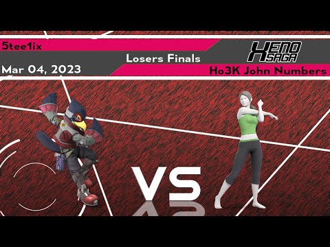 Xenosaga XLVI Losers Finals - 5tee1ix (Falco) vs John Numbers (Wii Fit) - SSBU Ultimate Tournament