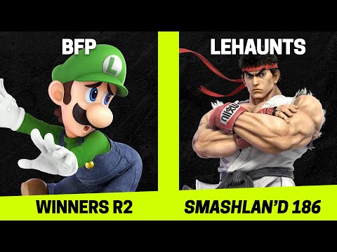 SmashLAN'd 186 Winners R2 - BFP (Luigi) vs lehaunts (Ryu) - SSBU Tournament