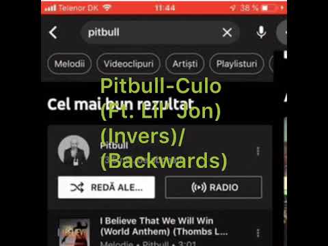 Pitbull-Culo (Ft. Lil’ Jon) (Invers)/(Backwards)