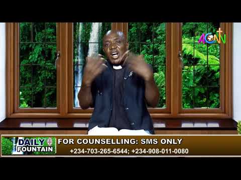 THE DAILY FOUNTAIN DEVOTIONAL OF NOVEMBER 4, 2021 - THE VEN. ABOI ACHI