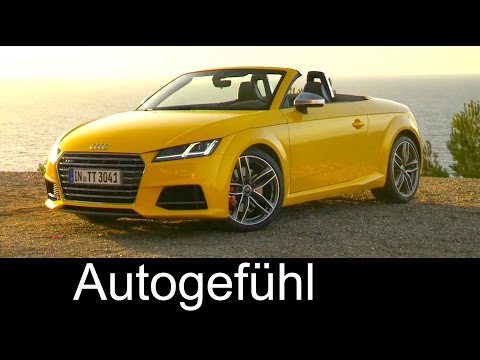 All-new Audi TTS Roadster 2016 first driving shots & exterior interior - Autogefühl