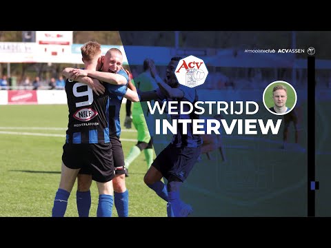 Interview Arjen Hagenauw na afloop ACV - Barendrecht
