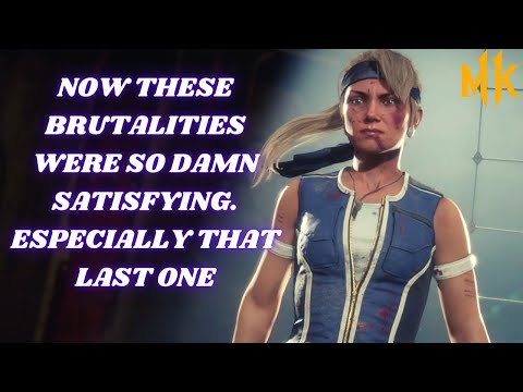 MK11 Ultimate: These Brutalities Were So Damn Satisfying. Sonya and Jacqui Got Sweet Brutalities.