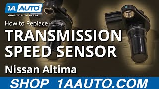 How to Replace Transmission Speed Sensor 06-12 Nissan Altima