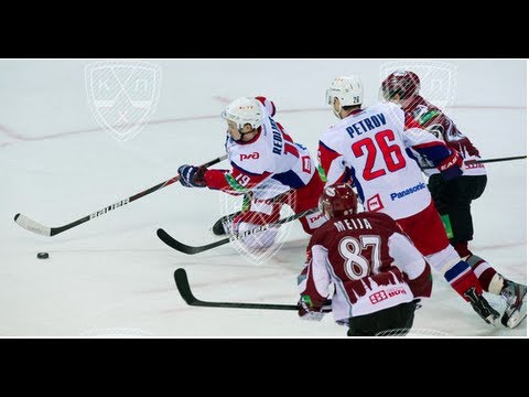 Lokomotiv 2, Dinamo Riga 1 SO (English Commentary)