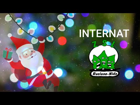 Życzenia Świąteczne 2020. Internat ZSL Ruciane - Nida.