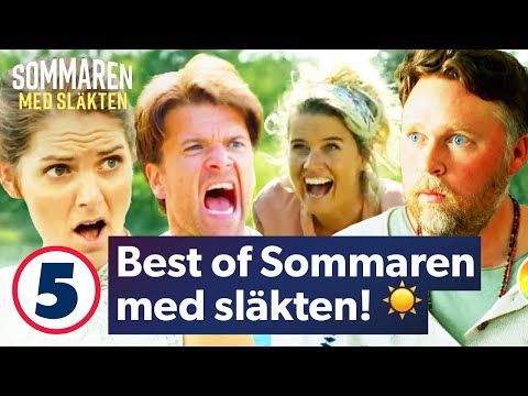 ALLA KLIPP från ALLA säsonger av Sommaren med släkten! | Kanal 5 Sverige