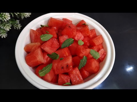 Healthy Watermelon Salad Recipe | तरबूज सलाद | Summer Salad Recipe | Watermelon Mint Salad