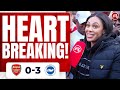 Arsenal 0-3 Brighton | Heartbreaking! (Charlene)