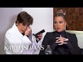 Kris Jenner Kourtney Kardashian Cry Over Last Season S Fight KUWTK E