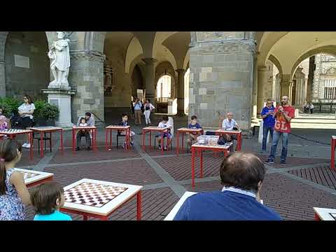 Бергамо.  Италия. Июнь 2018.