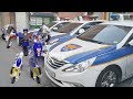 헬로카봇 경찰차 아반떼 프론 변신 Hello Carbot Avante Fron Robot Play 타요 꼬마버�