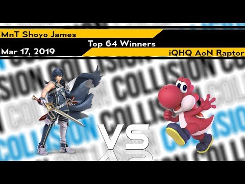 [Smash Ultimate] Collision 2019 (Top 64 Winners) - MnT Shoyo James vs iQHQ AoN Raptor