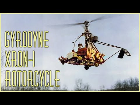 Gyrodyne XRON-1 Rotorcycle: Forgotten Military Mini Helicopter History