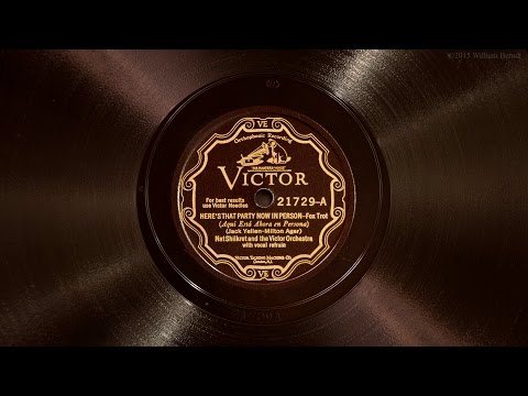 Here's That Party Now In Person • Nat Shilkret and the Victor Orchestra (Victrola Credenza)