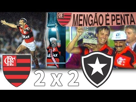 Flamengo CAMPEÃO Brasileiro de 1992 * Flamengo 2 x 2 Botafogo