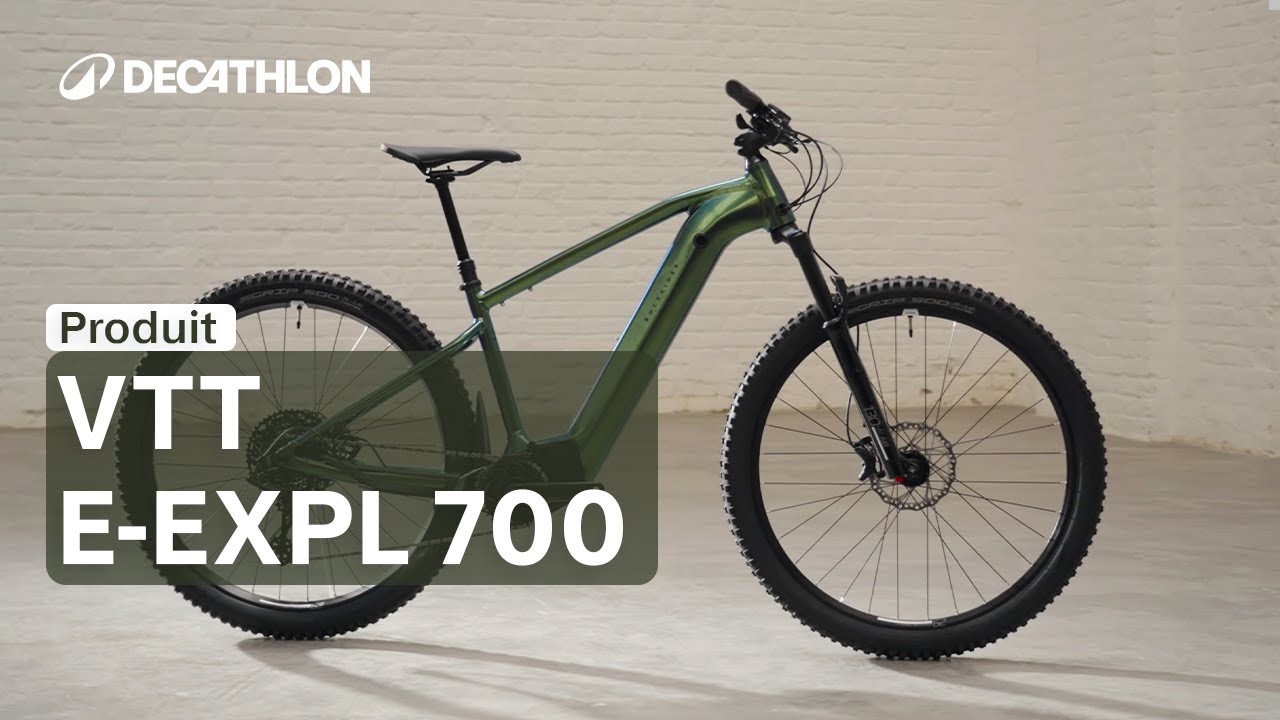 Semi-rigid electric mountain bikes