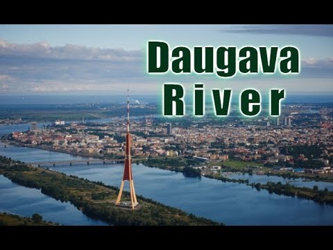 Latvia, Riga - DRONE 4k | Daugava River