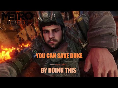 things you need to do to save duke in volga METRO EXODUS #metroexodus #duke'sdeath
