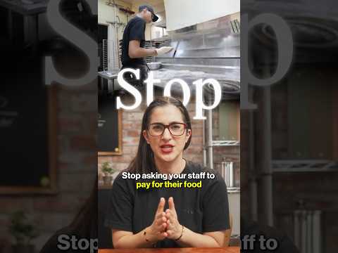 Give your staff free food