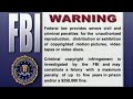 2000s FBI Warning