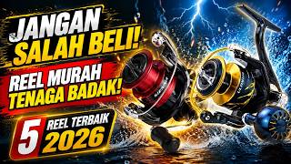 Download lagu 🔥 Jangan Beli Sebelum Nonton! 5 Reel Pancing Murah Terbaik dan Paling Worth It 2026 mp3