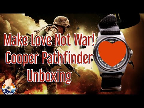 Make Love, Not War! Cooper Pathfinder Unboxing. #watchunboxing #cooper