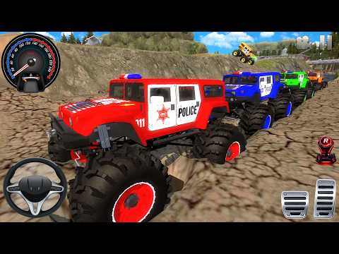 Offroad 4x4 Hammer Monster Truck Driving #2 - SUV Jeep Cars Drive Simulator - Android GamePlay 2026