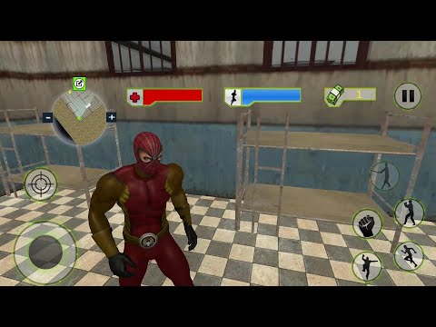 Spider Hero Prison Escape - Gameplay (android)