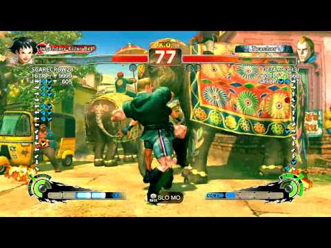 SSF4 AE Makoto (SCARECROW28) vs Abel (Dr34mHunt3r) Xbox LIVE Ranking Match