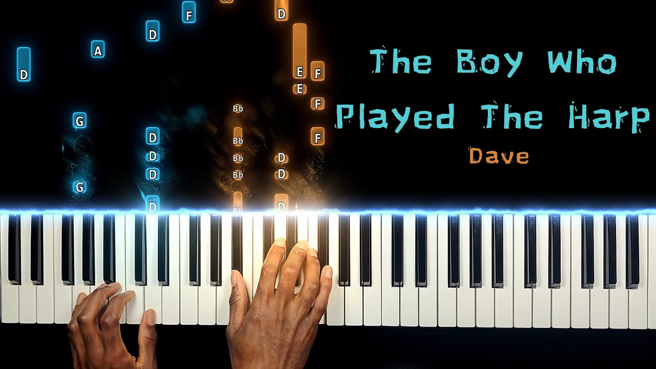 The Boy Who Played The Harp - Dave | Piano Tutorial