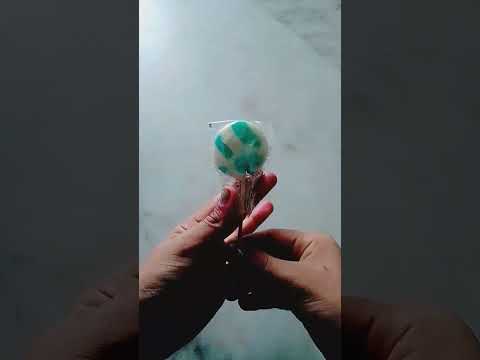 lollipop 🤍💙 #chocolate #slime 😋😋😋