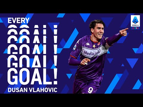 Tutti i gol del girone d’andata di Dusan Vlahovic | Tutti i Gol | Serie A TIM 2021/22