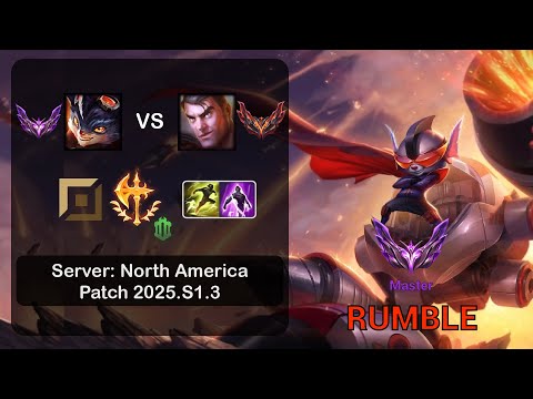 Rumble Top vs Jayce - NA Master - Patch 25.S1.3